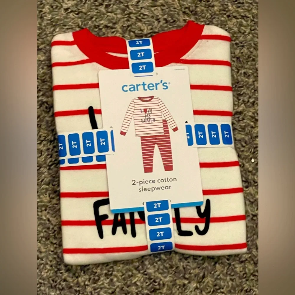 Carters long sleeve pajama set